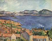 The Bay of Marseilles,seen from l'Estaque Paul Cezanne